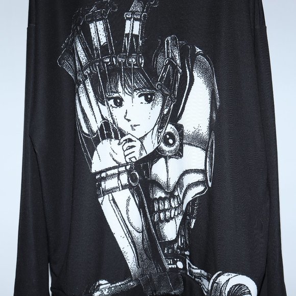Kikillo Oversized Terminator Anime Sweater - Picture 3 of 6